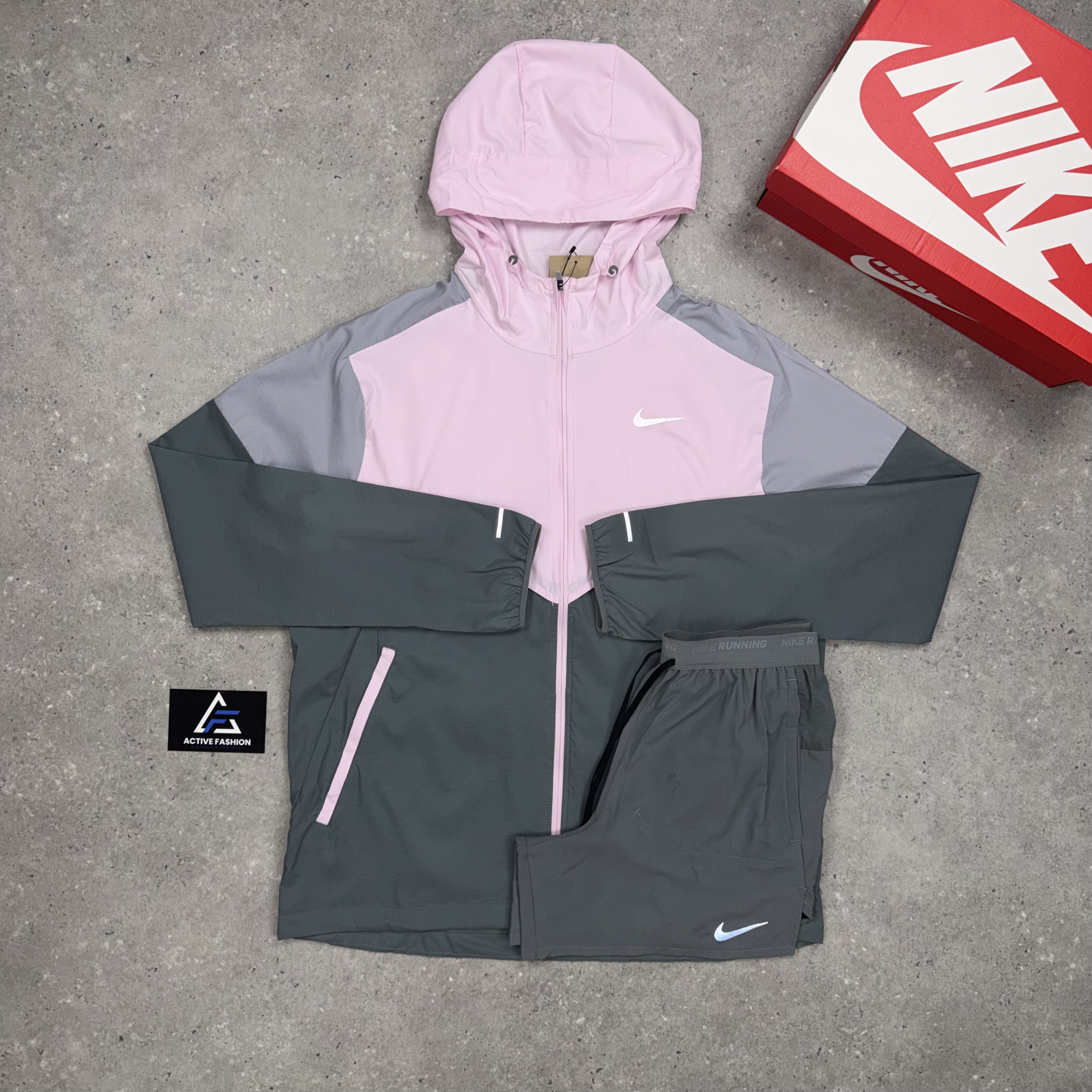 Nike Flex Stride 5" Shorts - Grey