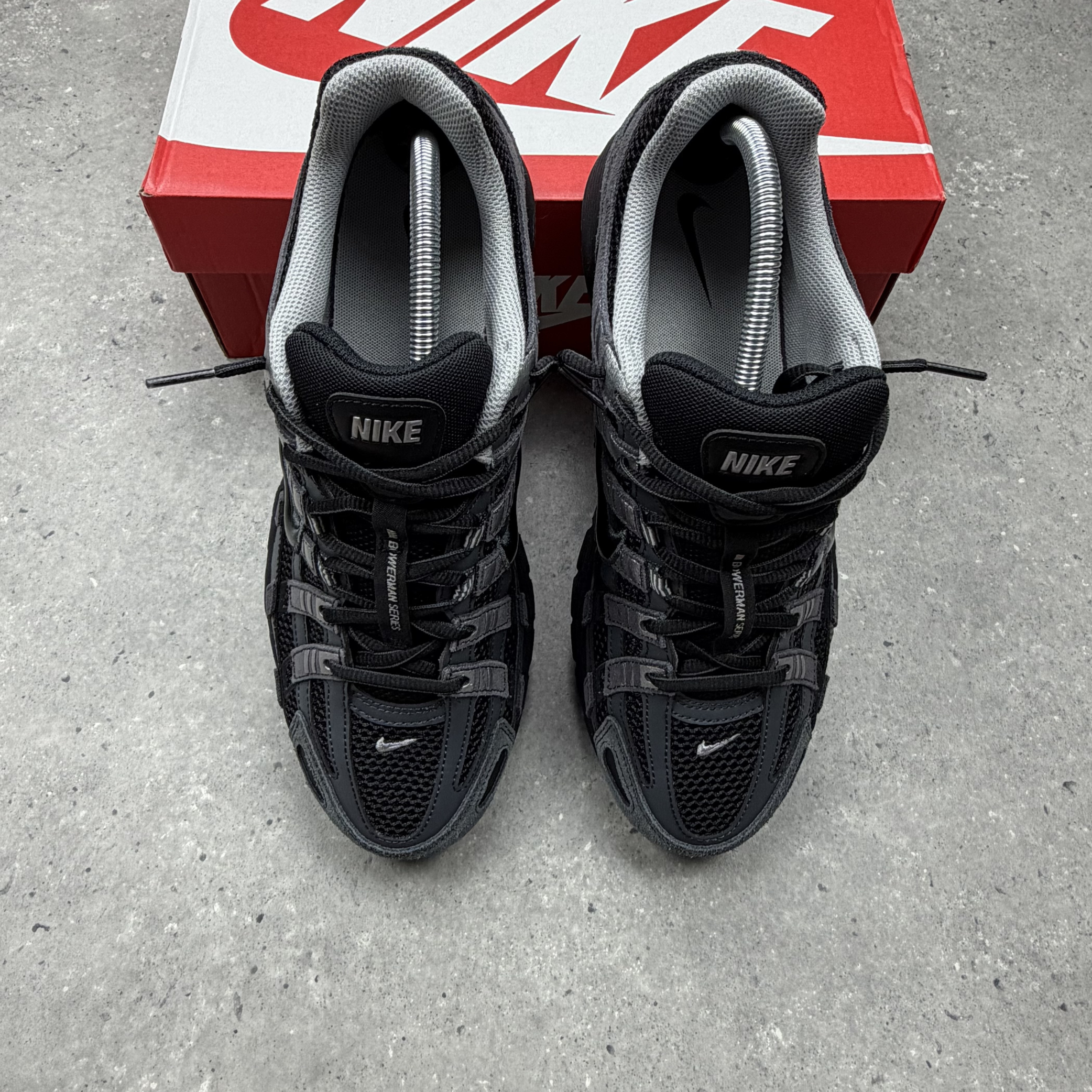 Nike P6000 Anthracite Black Chrome Metallic Silver
