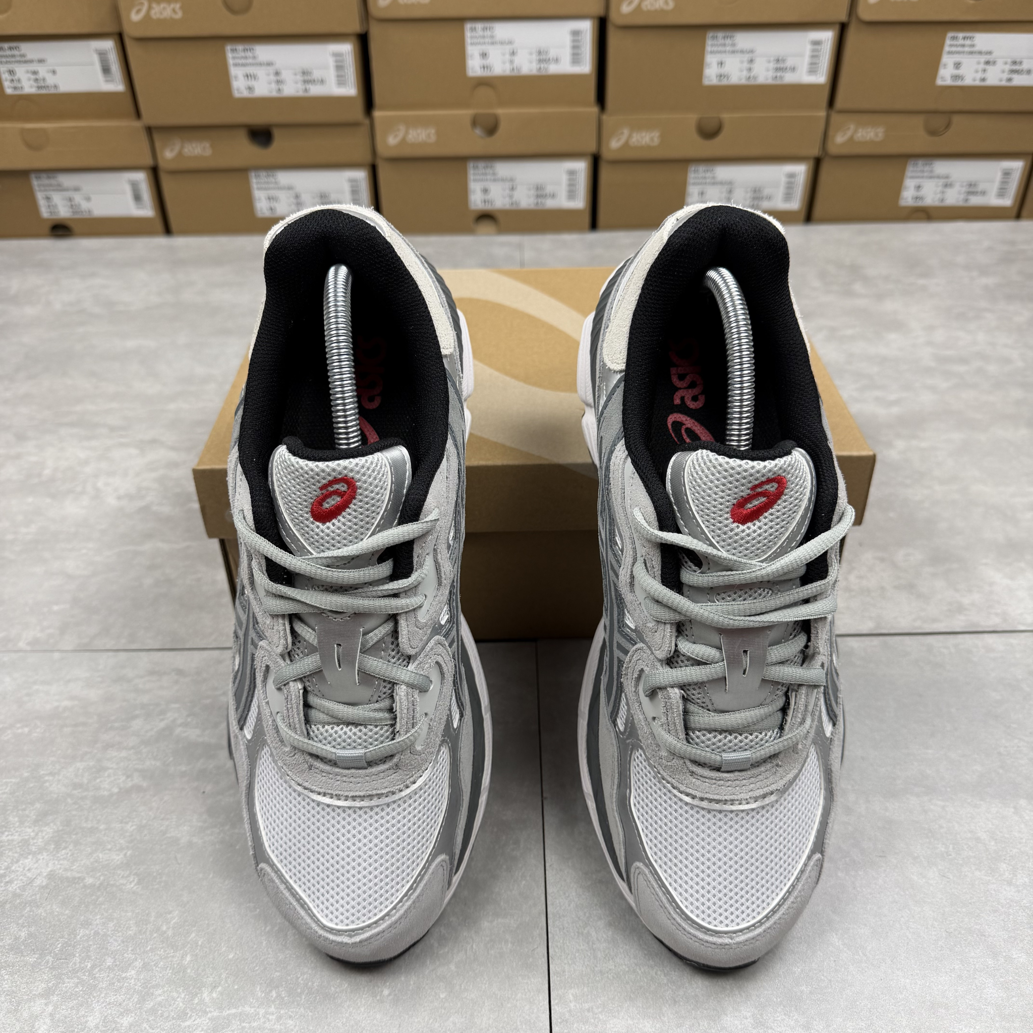 Asics Gel NYC White Steel Grey