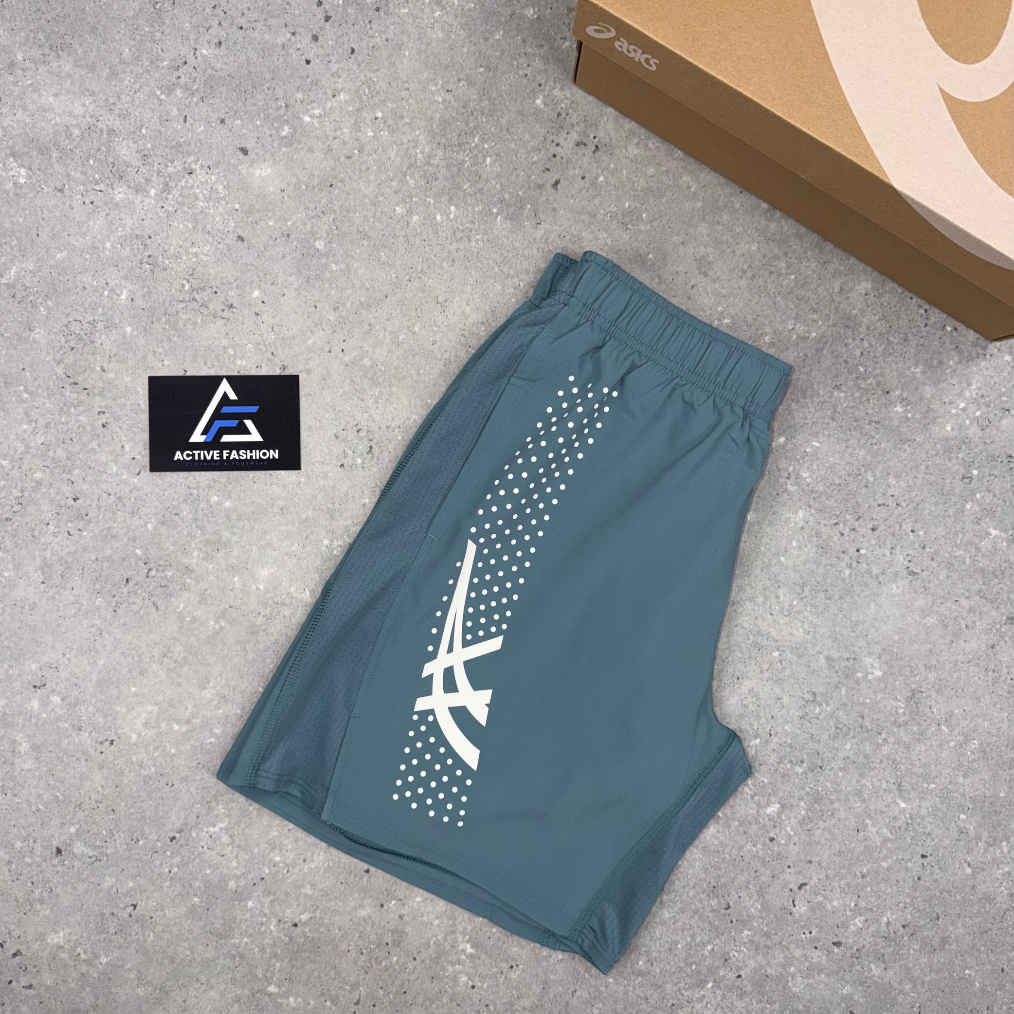 Asics Icon Shorts Foggy Teal