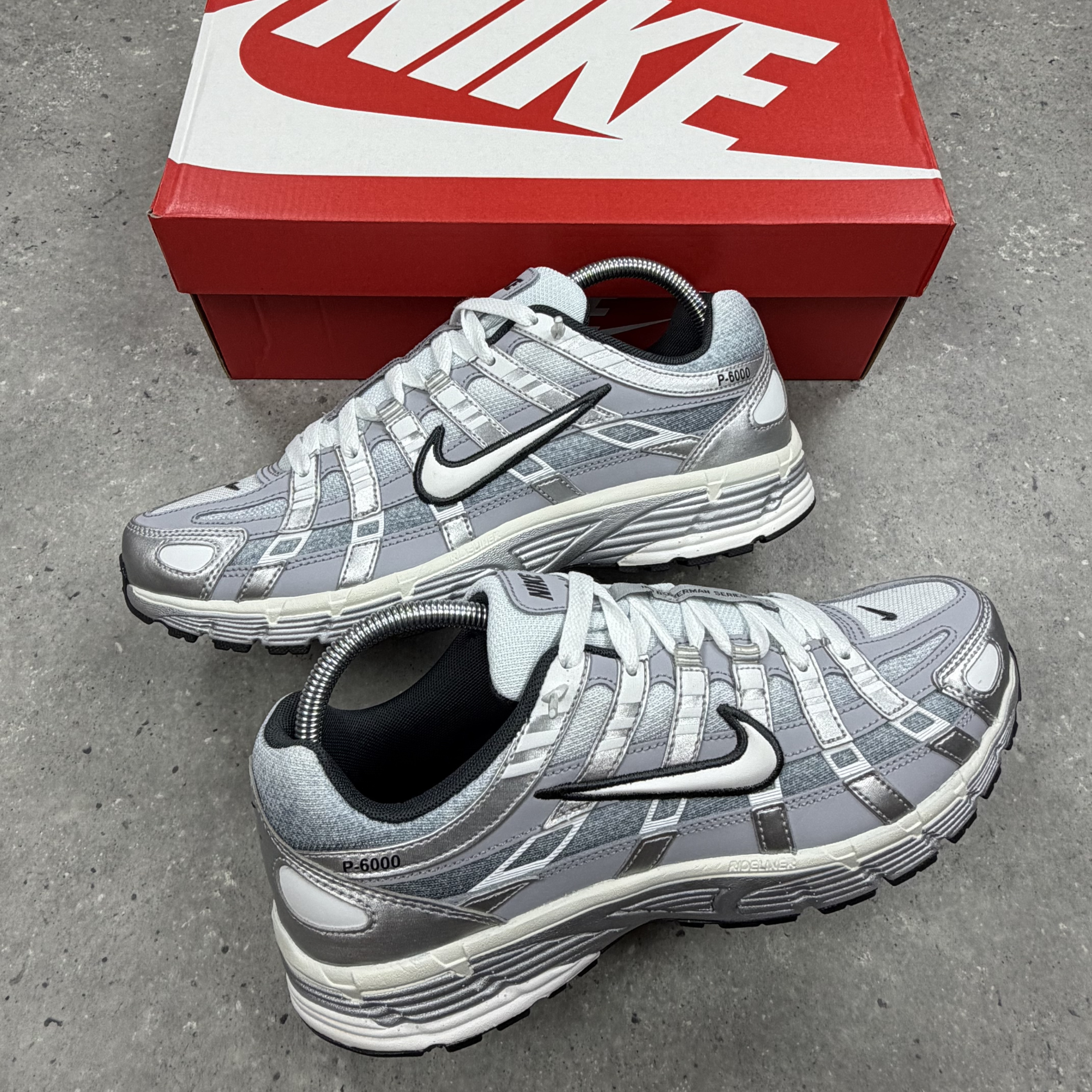 Nike P6000 Metallic Silver/Wolf Grey