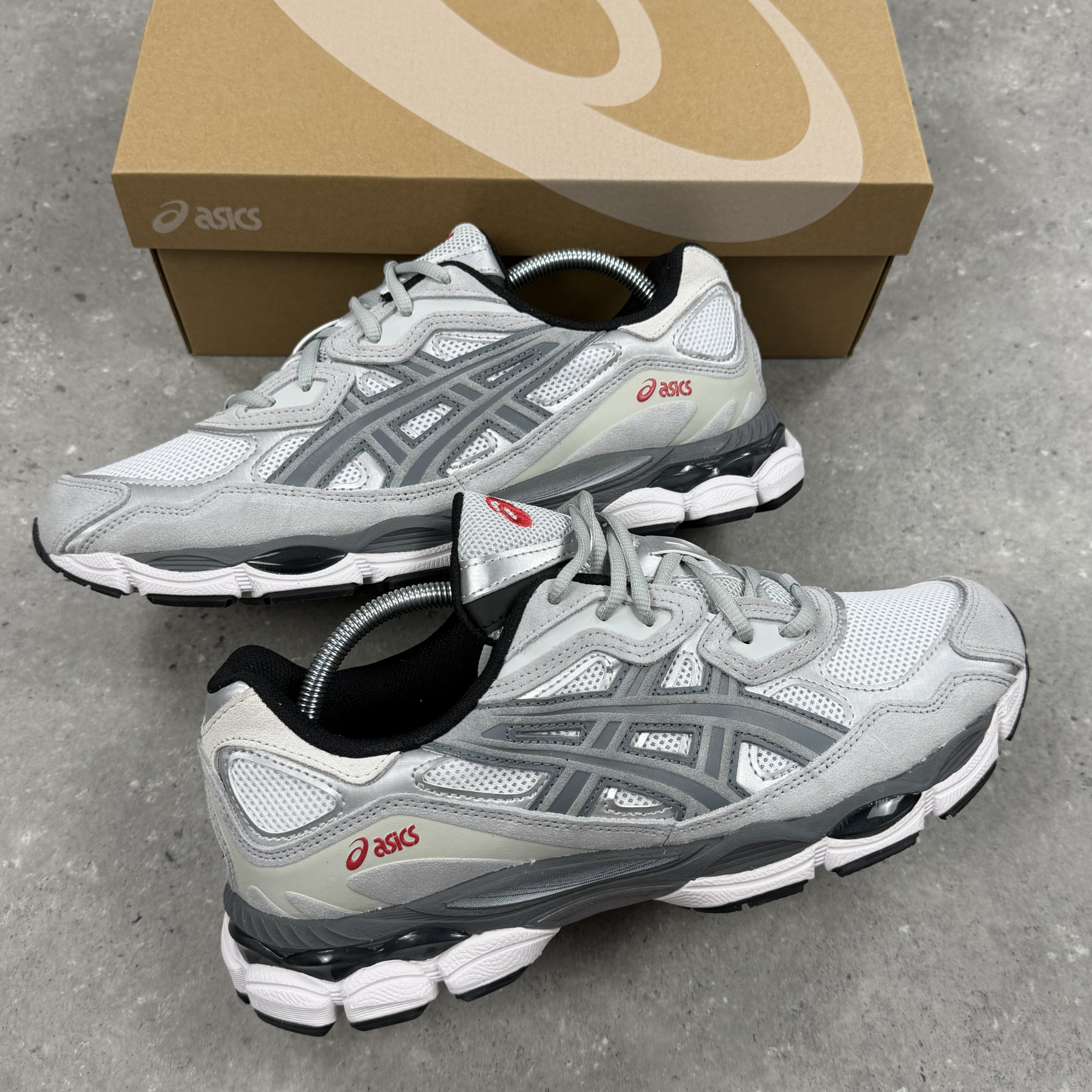 Asics Gel NYC White Steel Grey