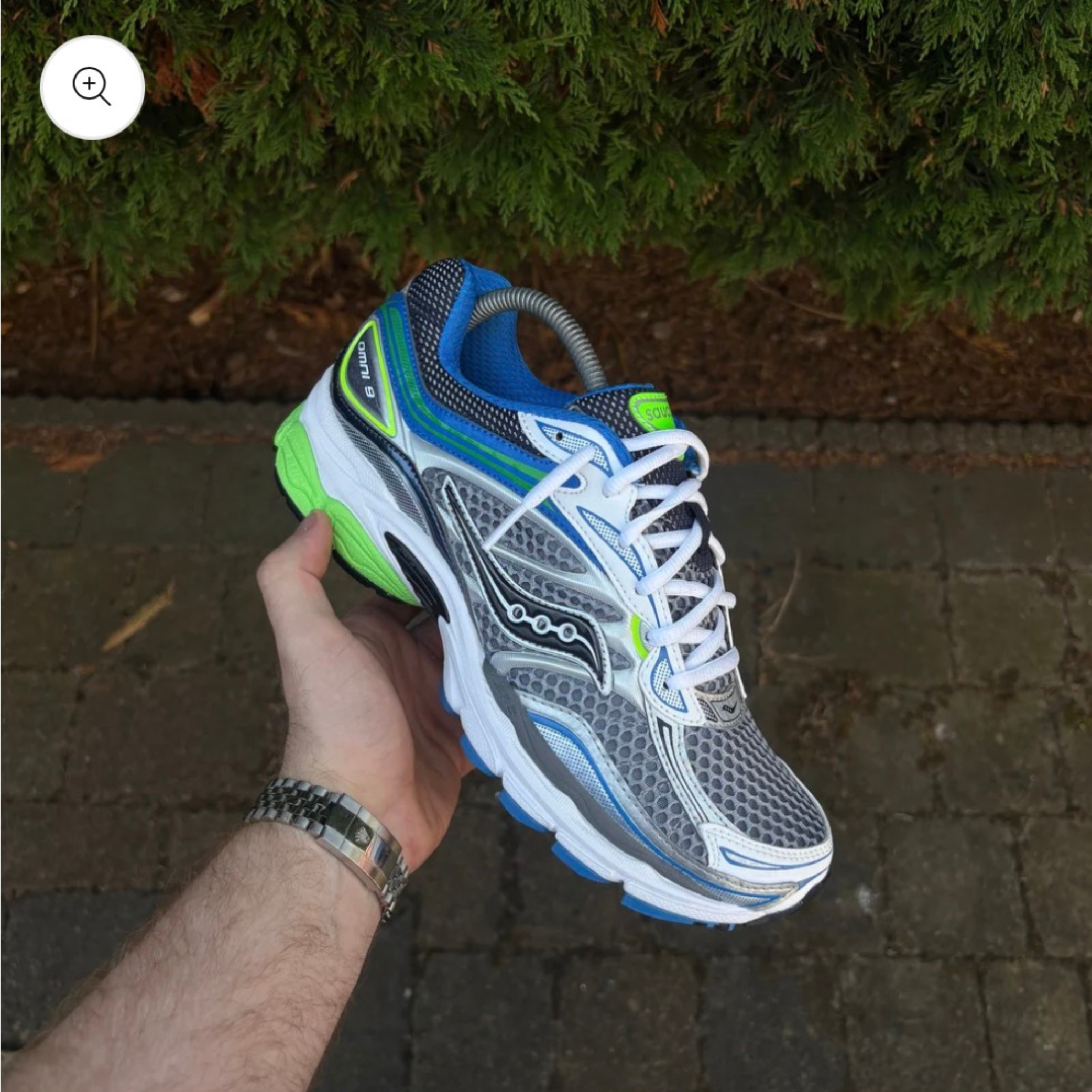 Saucony Progrid Omni 9 Blue Slime