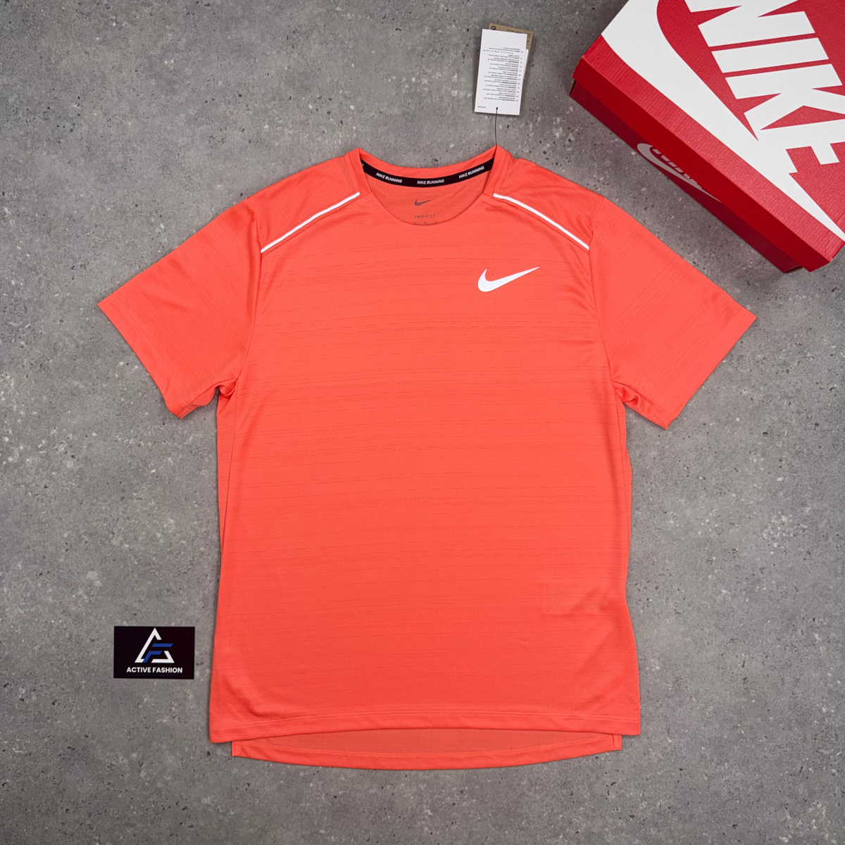Nike Miler 1.0 T-Shirt Total Orange - Active Fashion