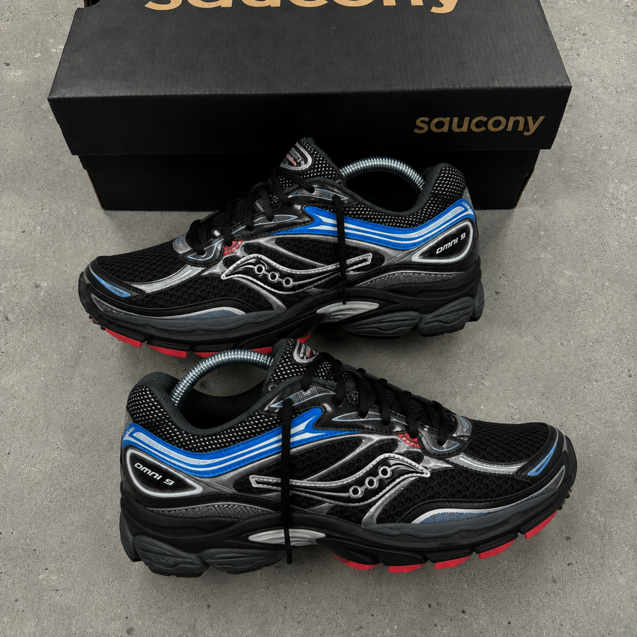 Saucony ProGrid Omni 9 Black Multi