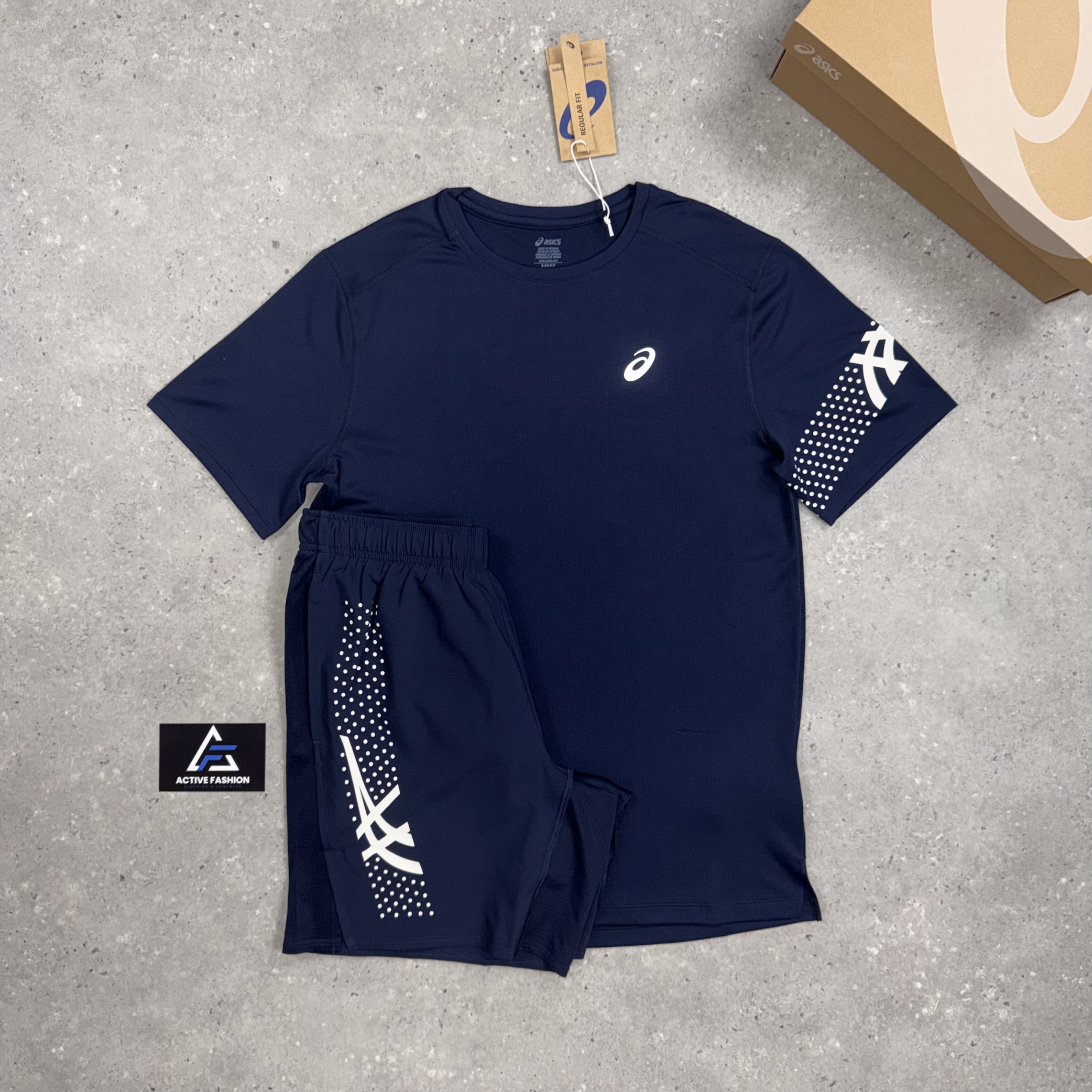 Asics Icon T-Shirt Midnight Navy