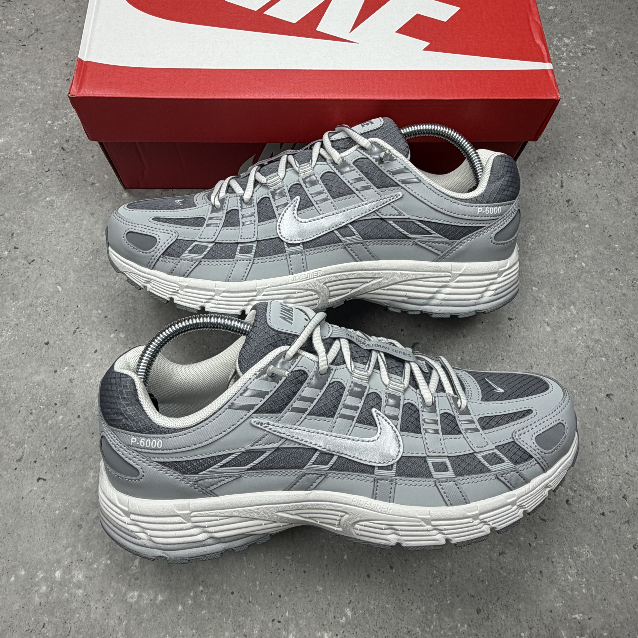 Nike P6000 Metallic Grey