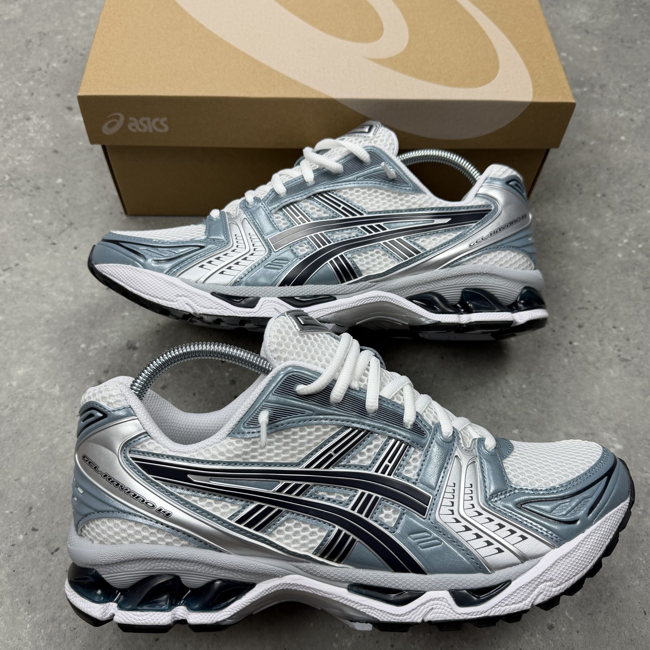 Asics Gel Kayano 14 White/Fjord Grey