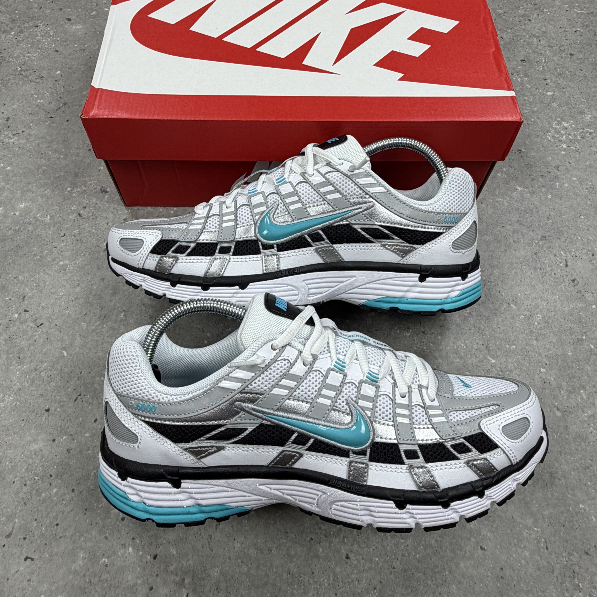 Nike P6000 - Metallic Silver Dusty Cactus