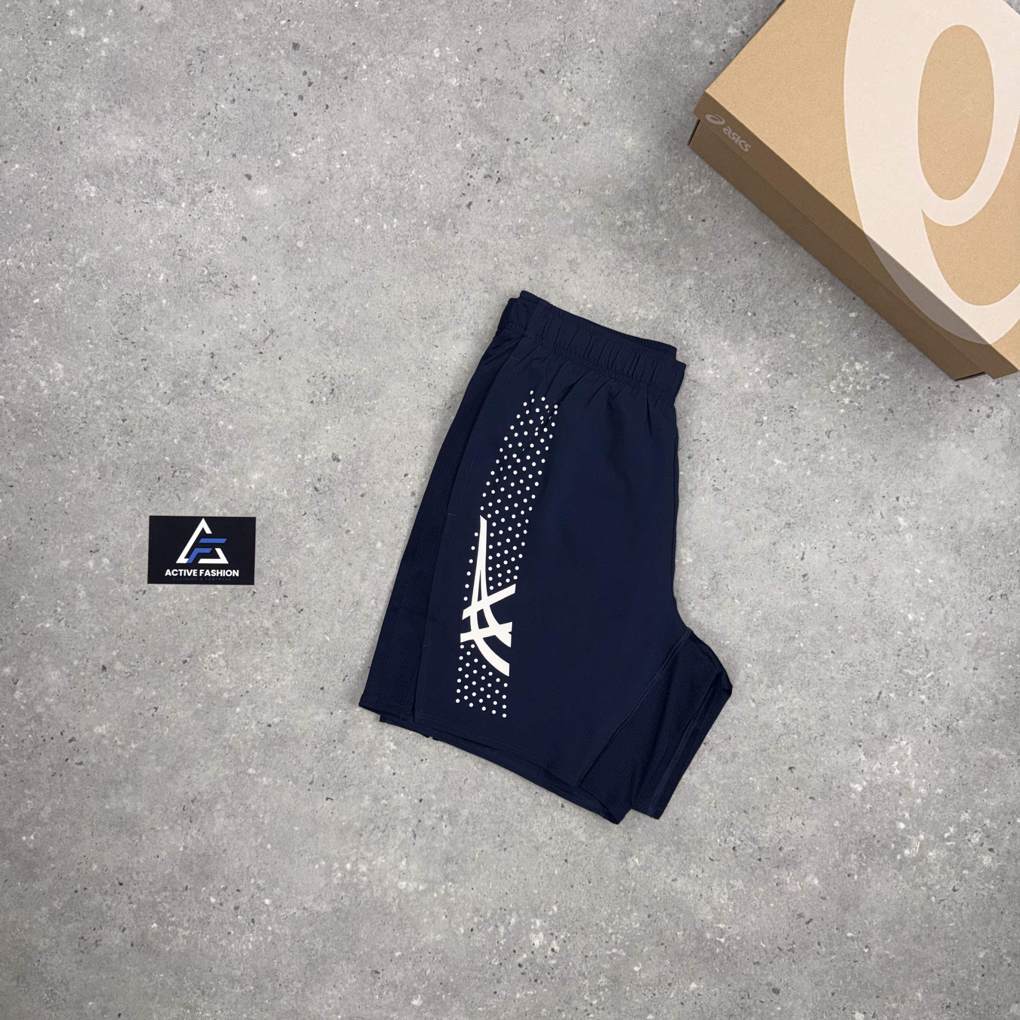 Asics Icon Shorts Midnight Navy