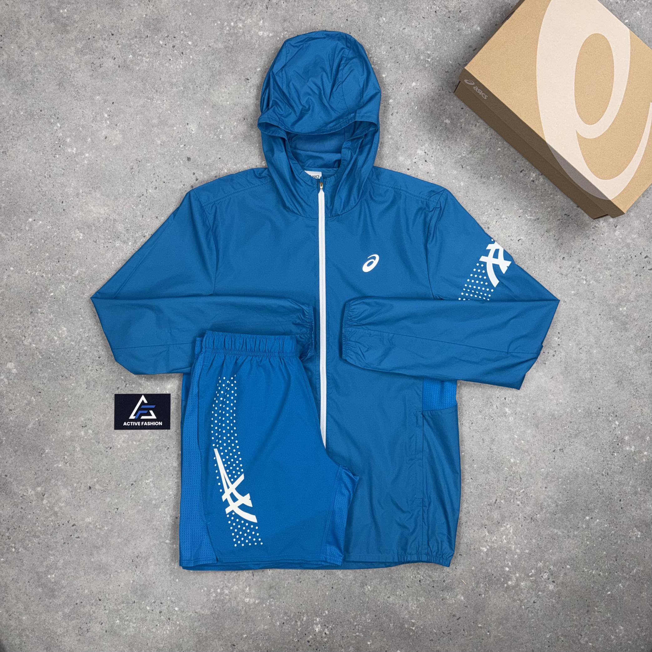Asics Icon Shorts Aegean Blue