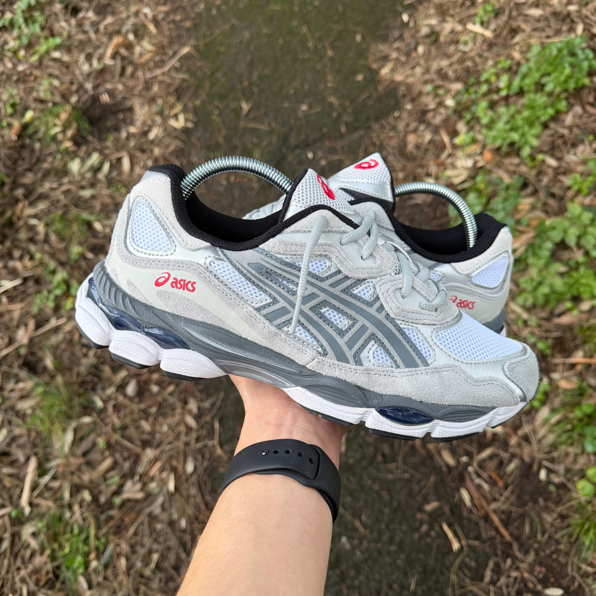 Asics Gel NYC White Steel Grey Asics Gel NYC White Steel Grey