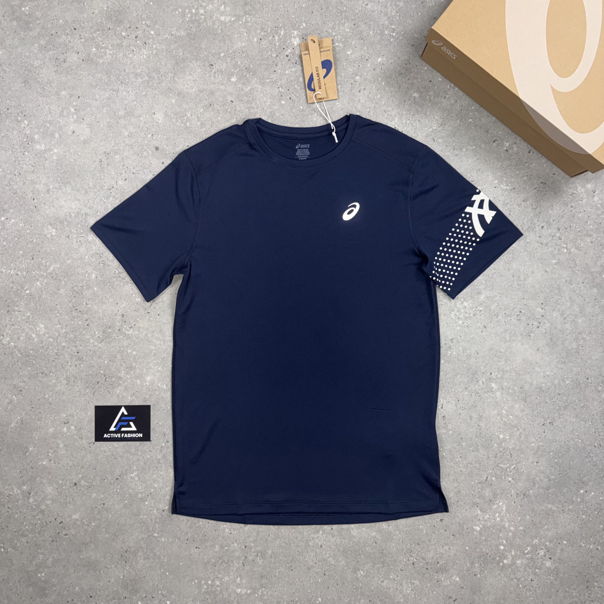 Asics Icon T-Shirt Midnight Navy