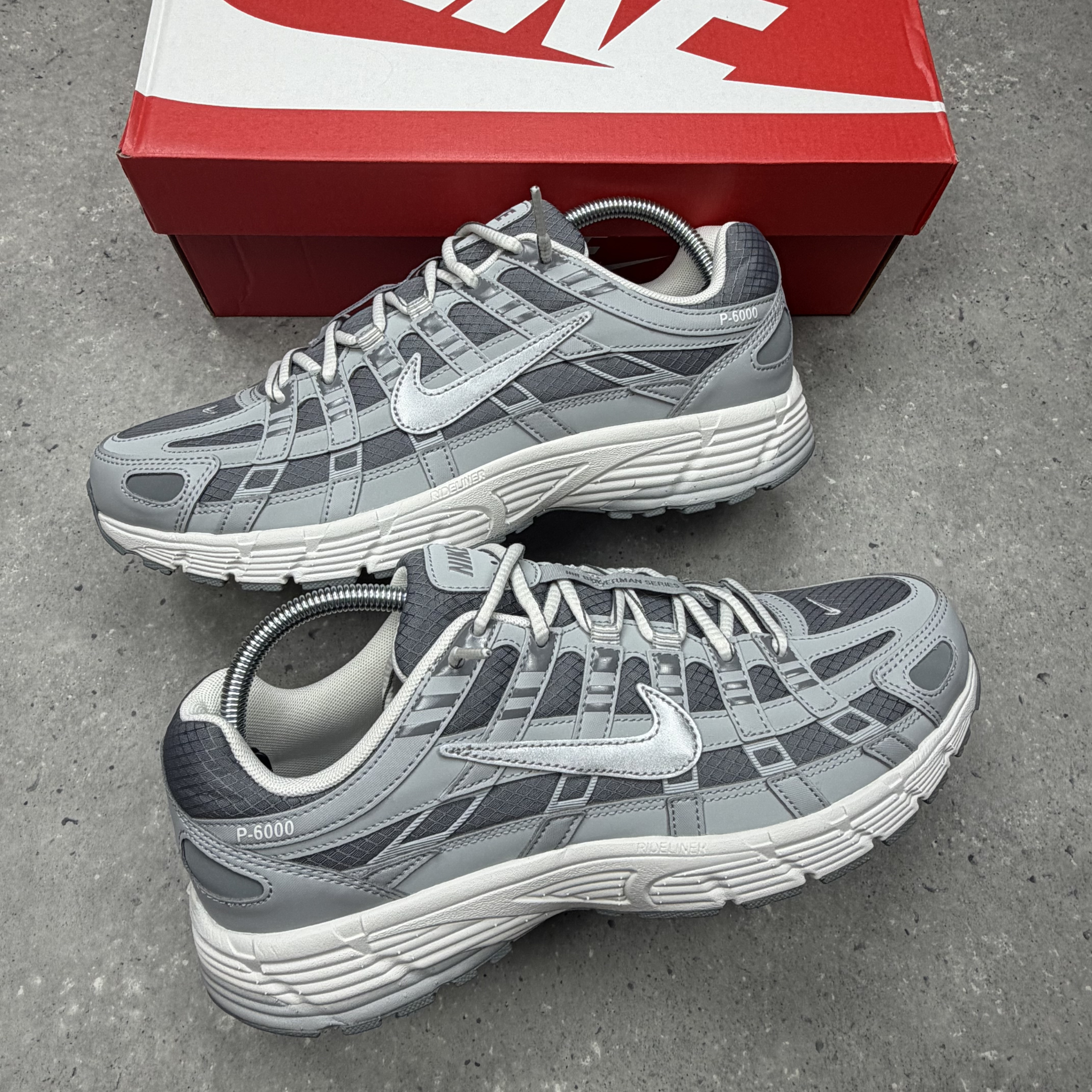 Nike P6000 Metallic Grey