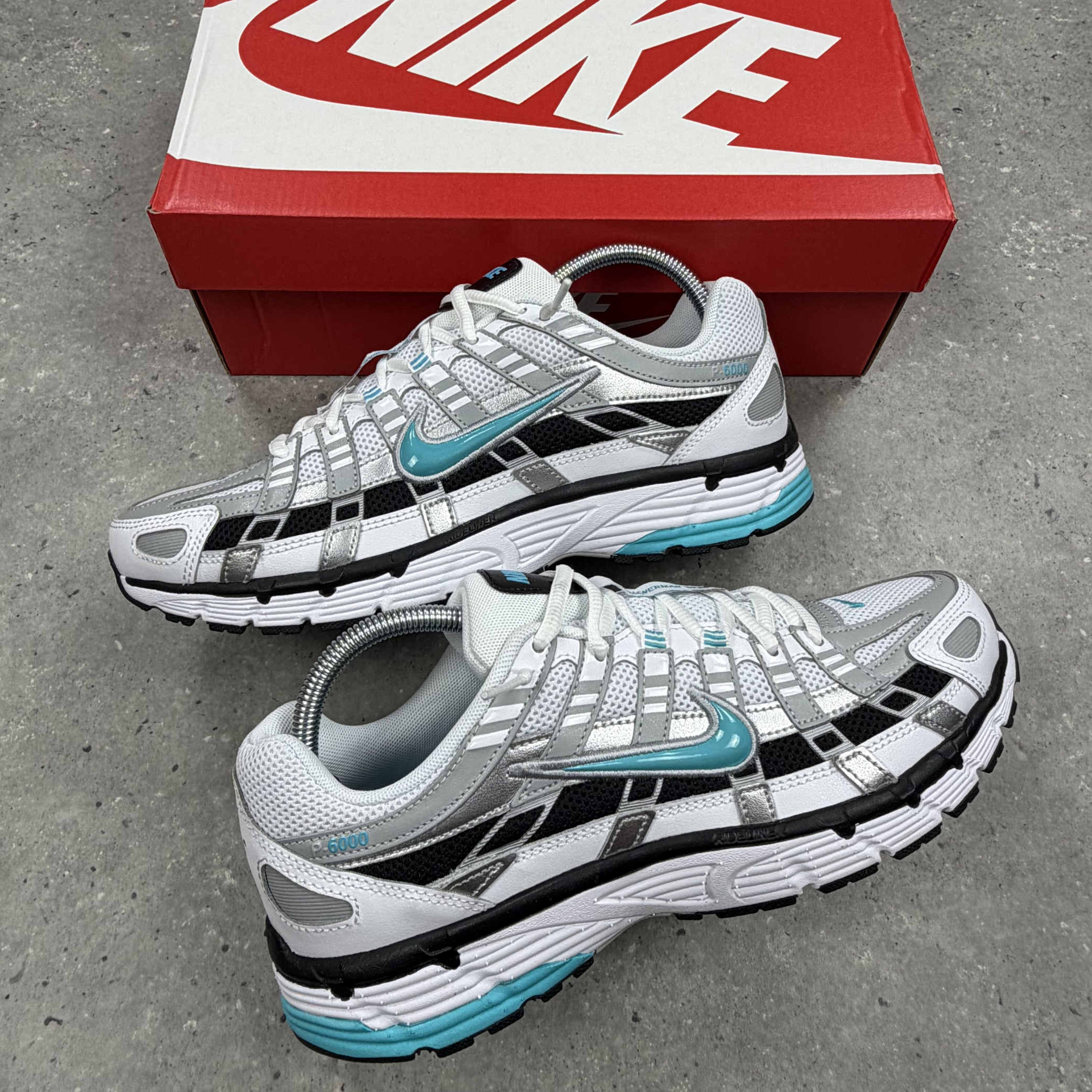 Nike P6000 - Metallic Silver Dusty Cactus