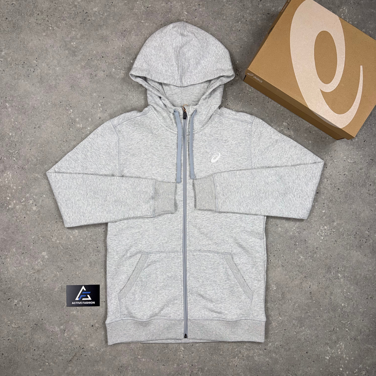 Asics Club Fleece Jacket Grey