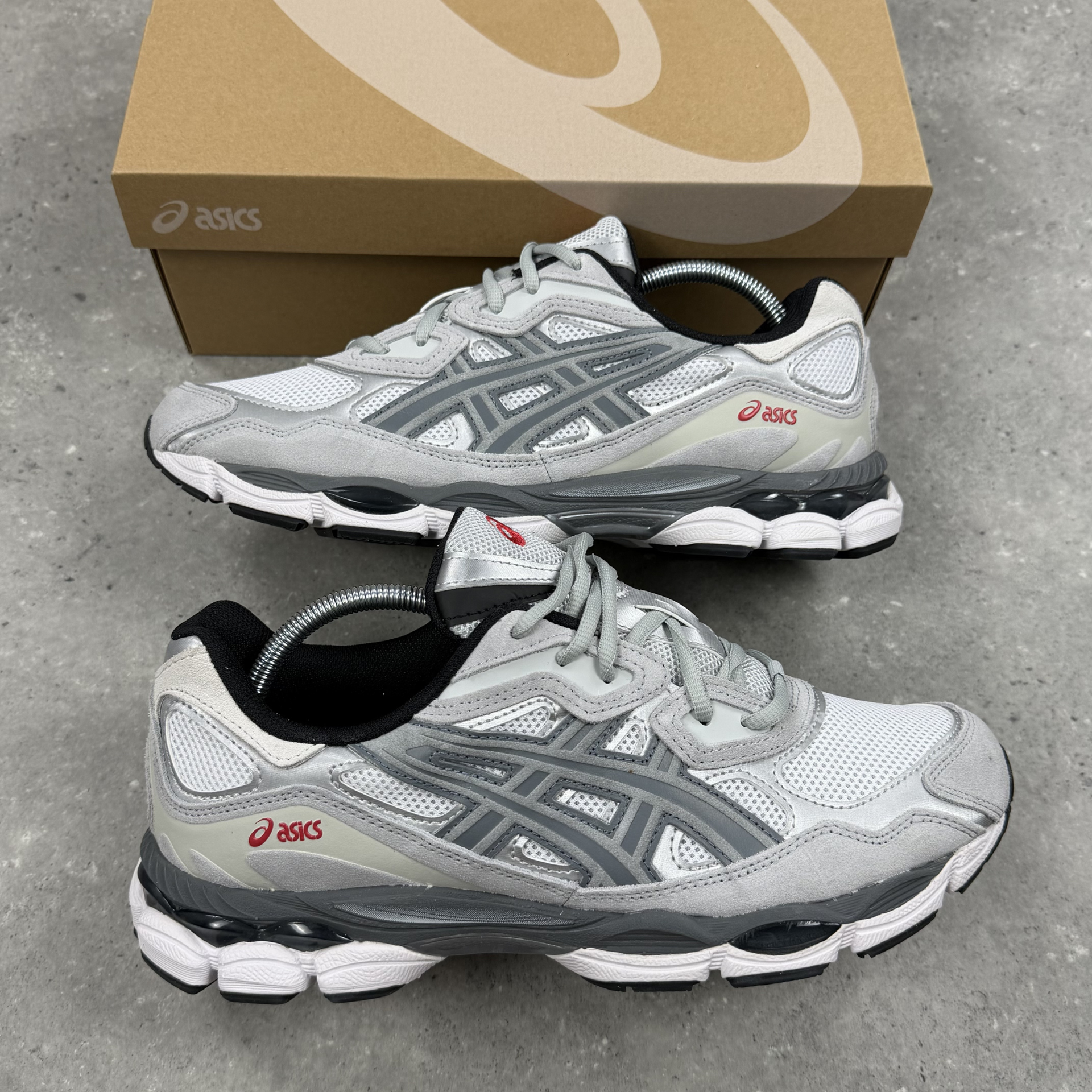 Asics Gel NYC White Steel Grey