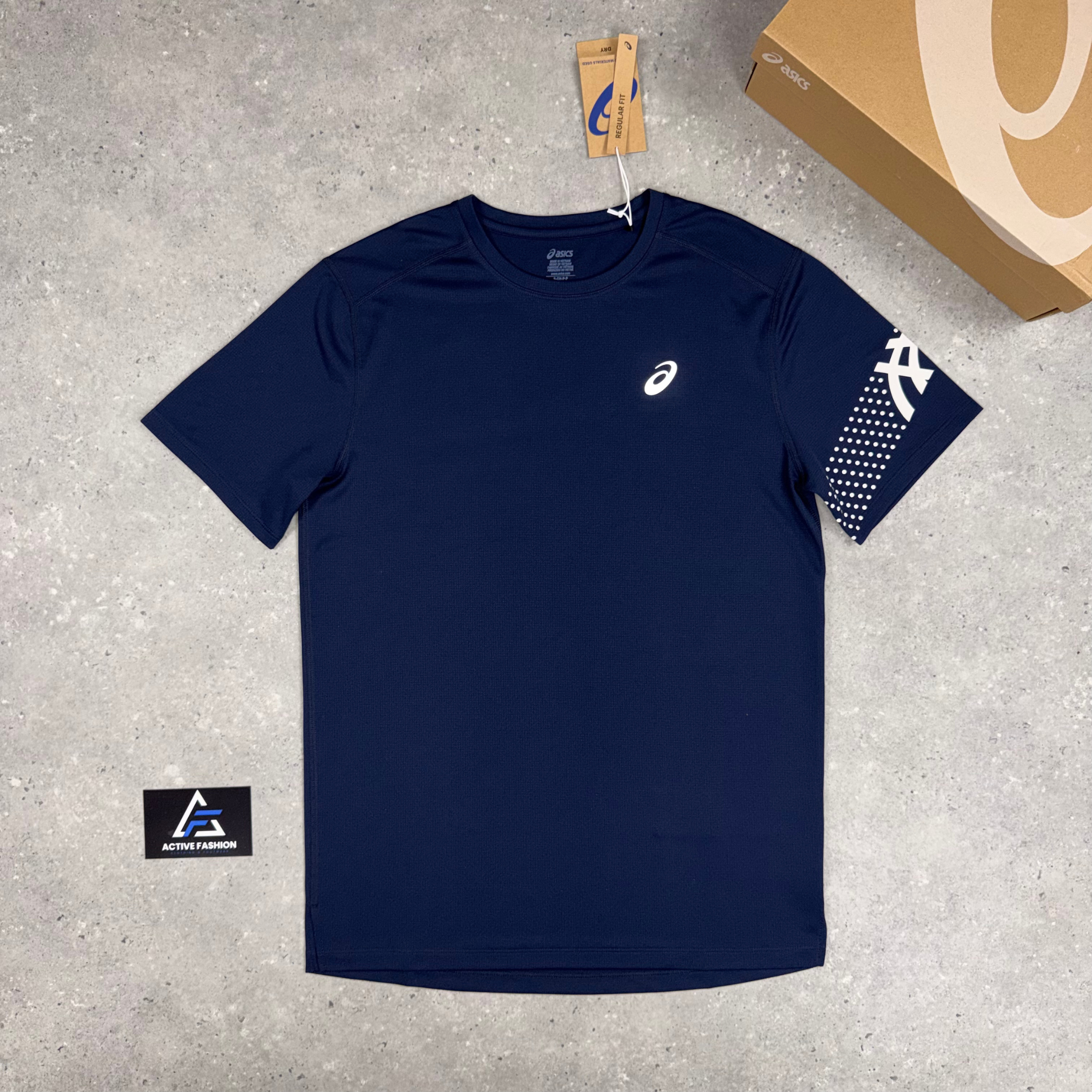 Asics Icon T-Shirt Midnight Navy