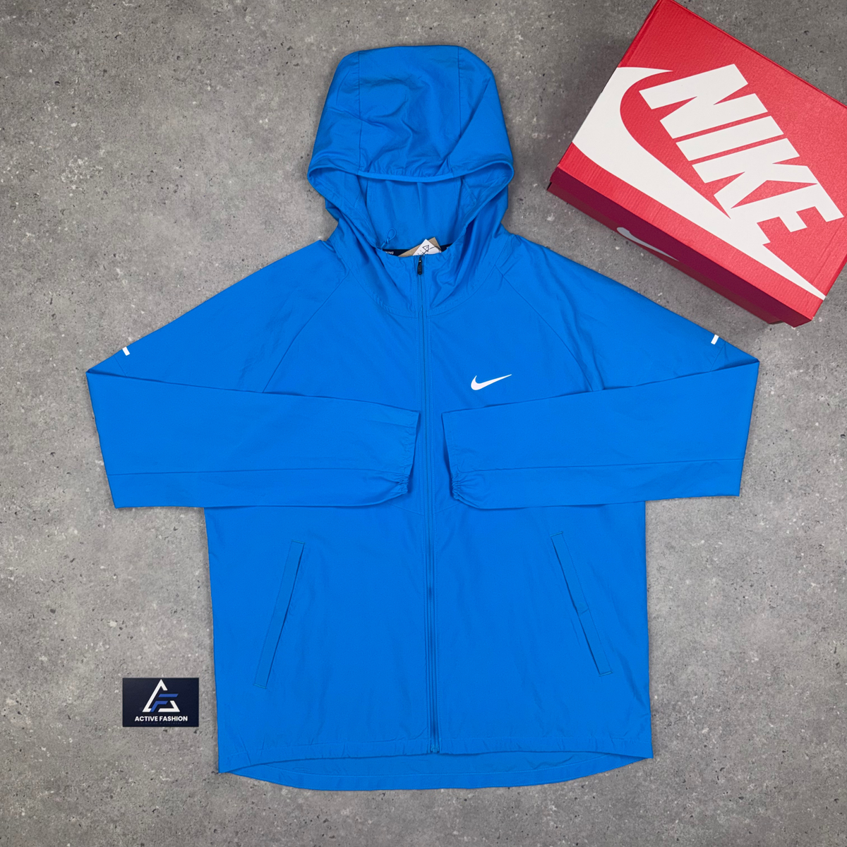 Nike Miler Repel Jacket - Hero Blue - Active Fashion
