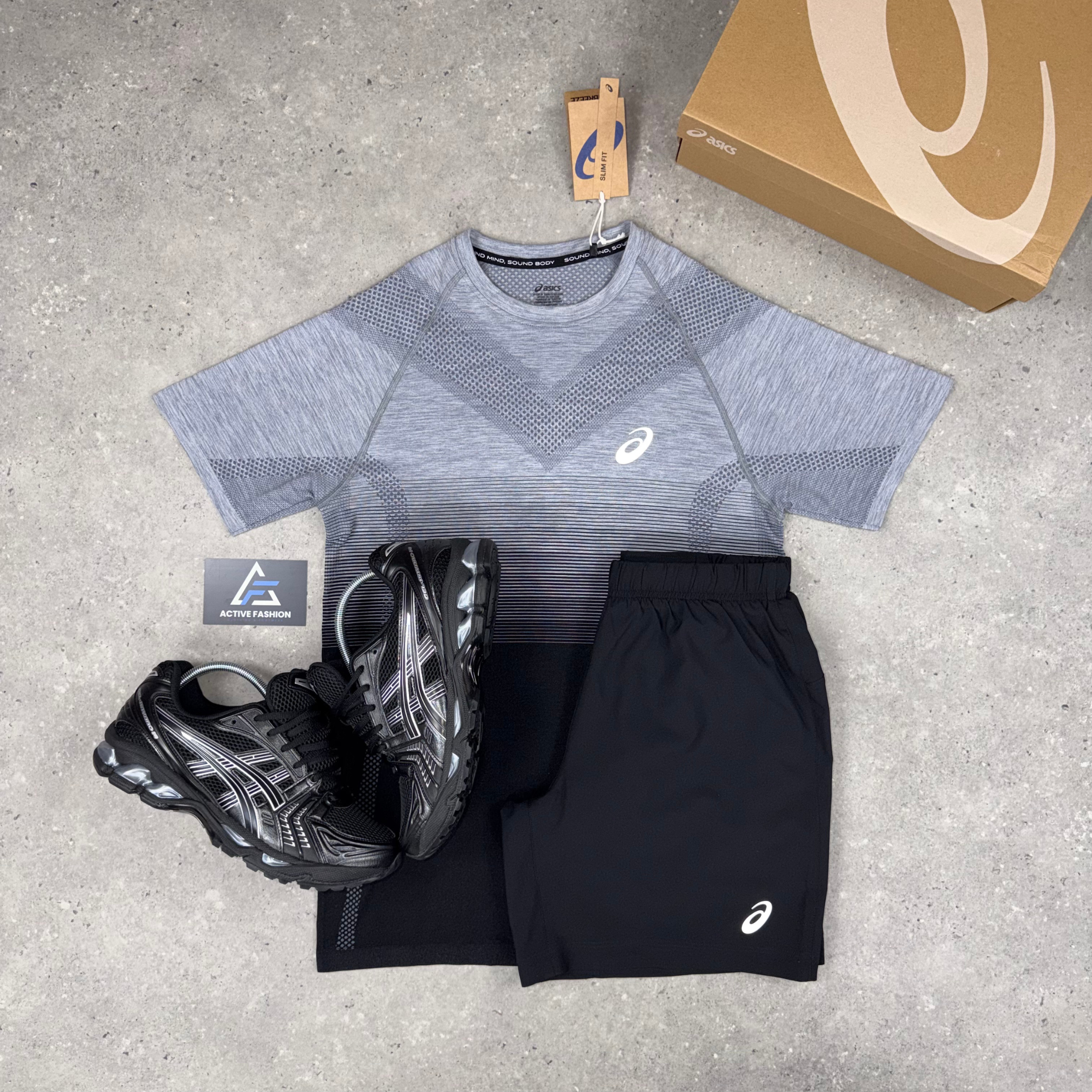 Asics Seamless T-Shirt Black