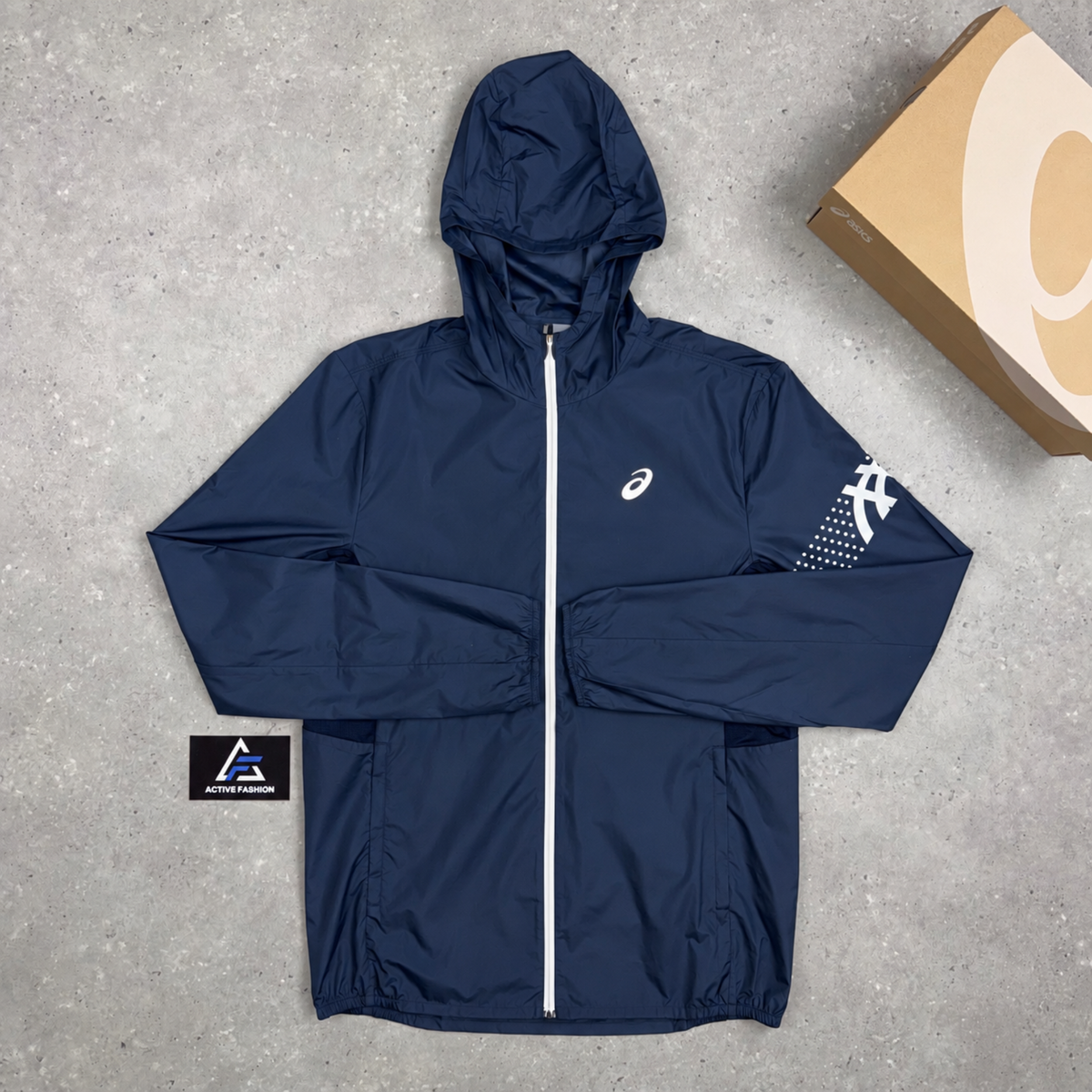 Asics Icon Windbreaker Midnight Navy