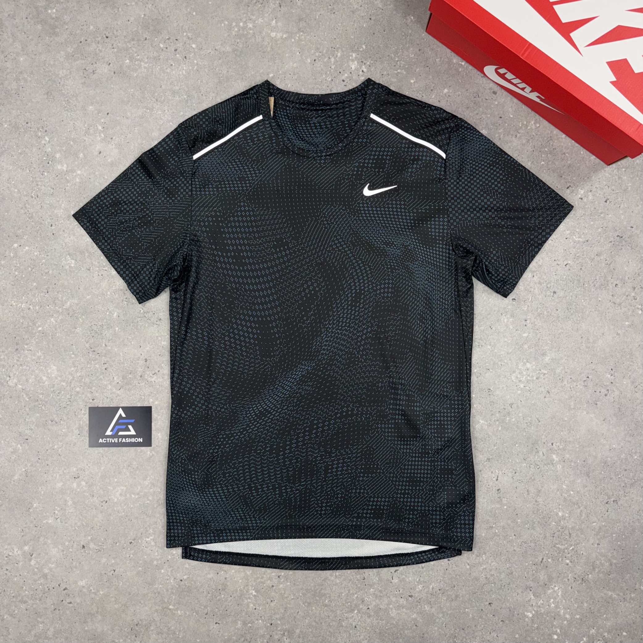 Nike Festival 2.0 Black T-Shirt & Shorts Set