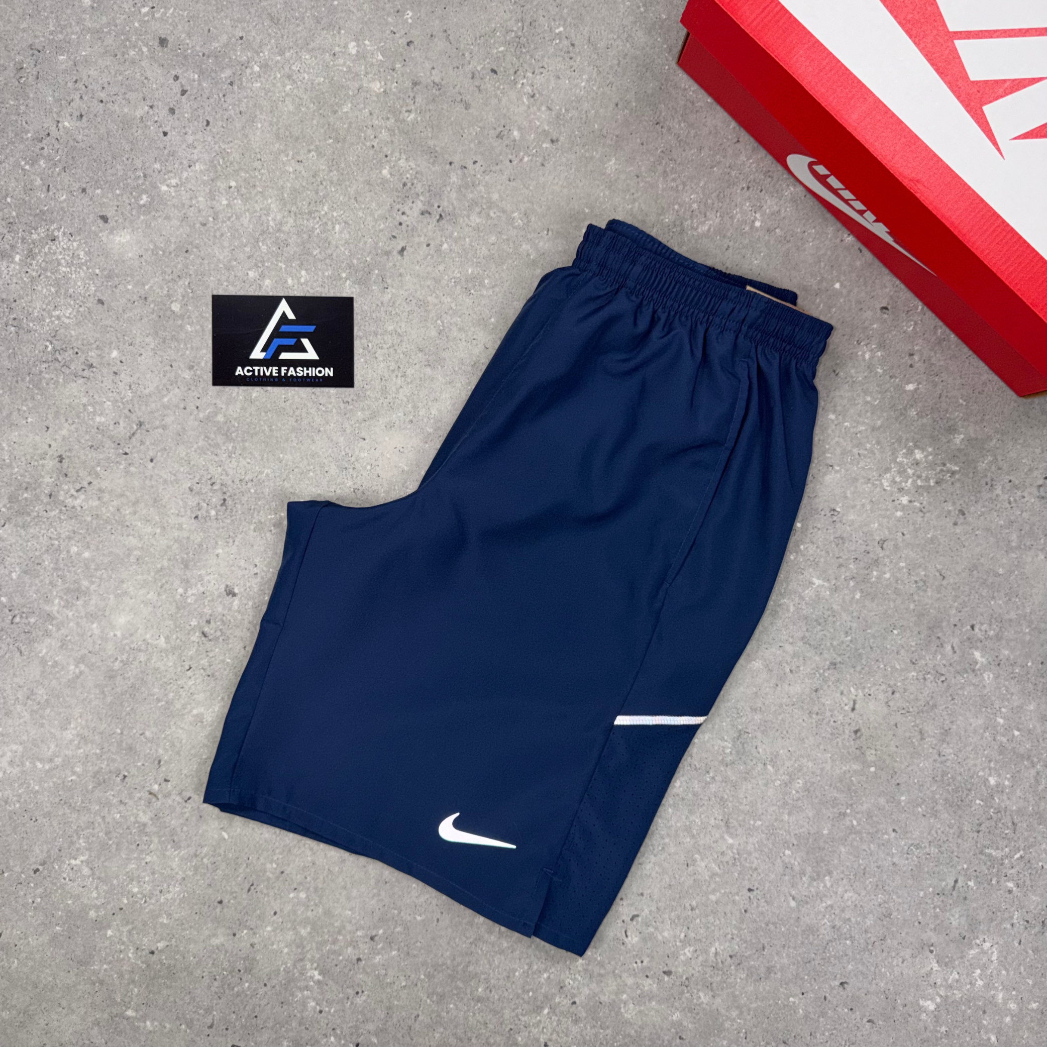 Nike Miler Vest 2.0 & 7” Challenger Set Navy