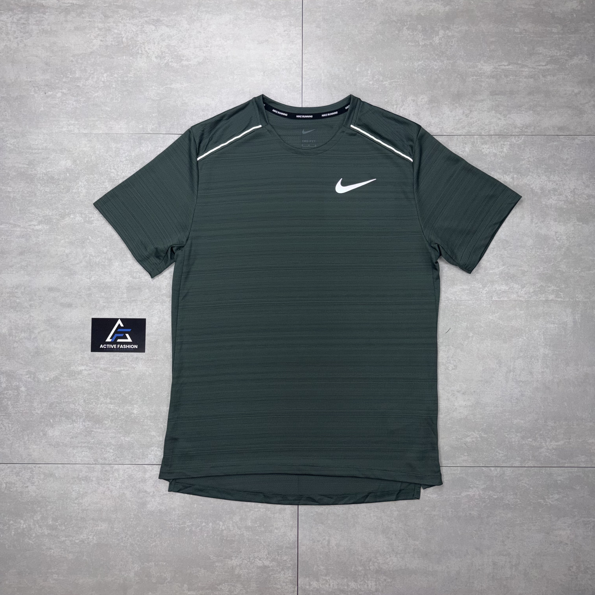 Nike Miler 1.0 T-Shirt - Vintage Green
