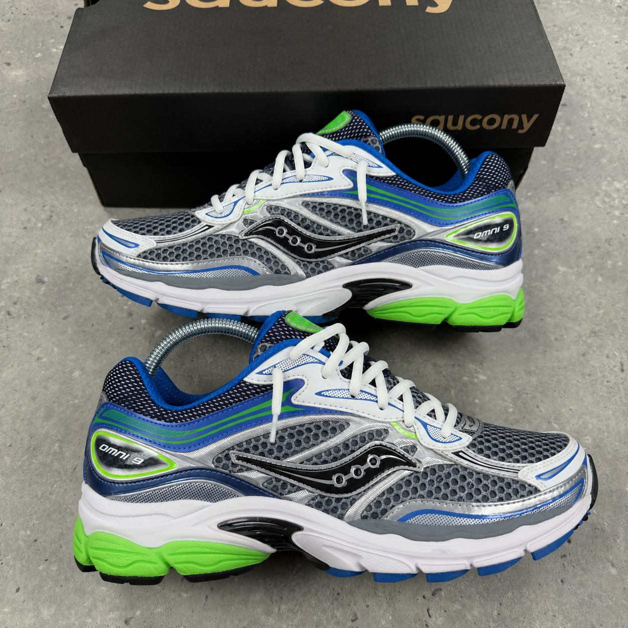 Saucony Progrid Omni 9 Blue Slime