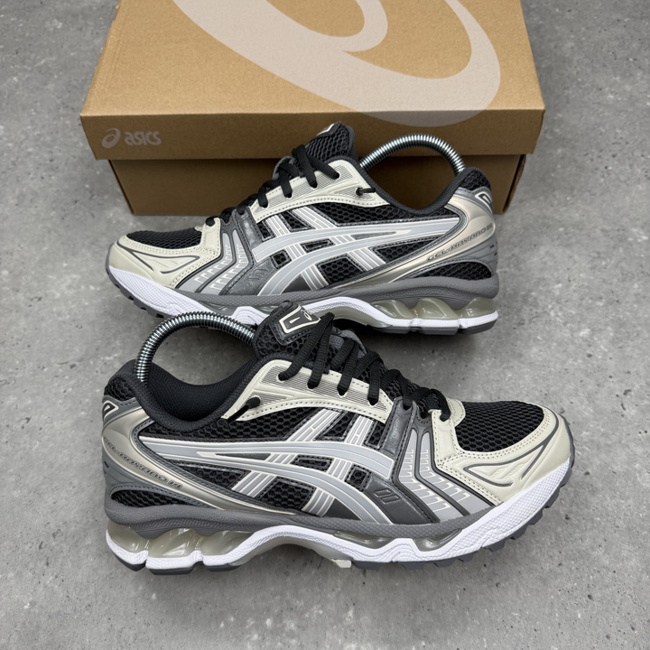 Asics Gel Kayano 14 Obsidian Cement trainers