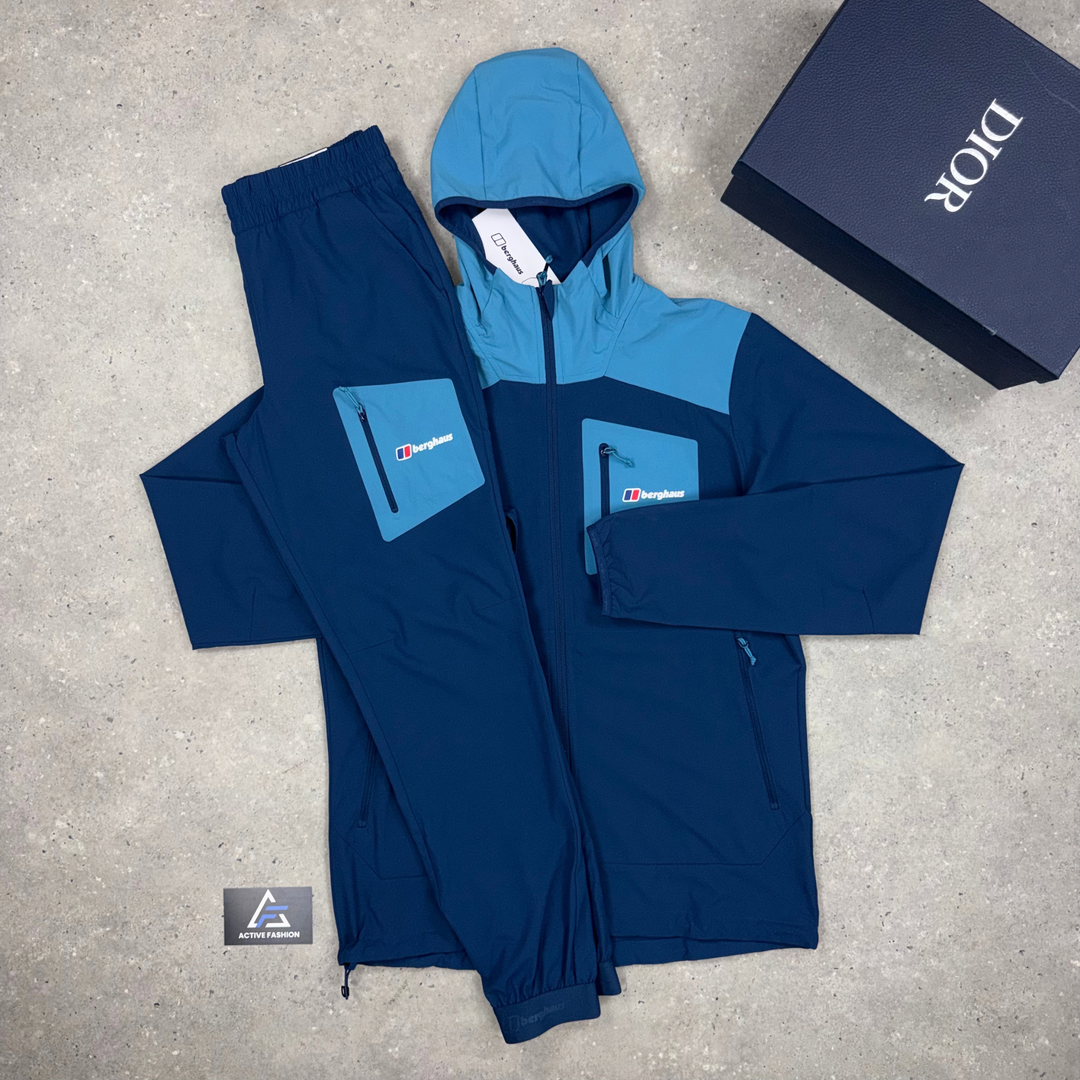 Berghaus Intervale Blue jacket and track pants set