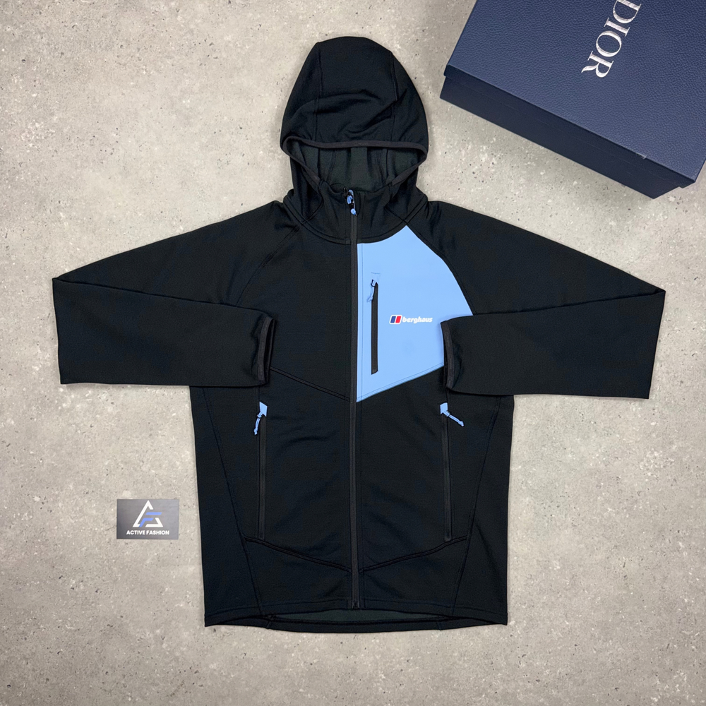 Berghaus Pavey Black Blue windbreaker