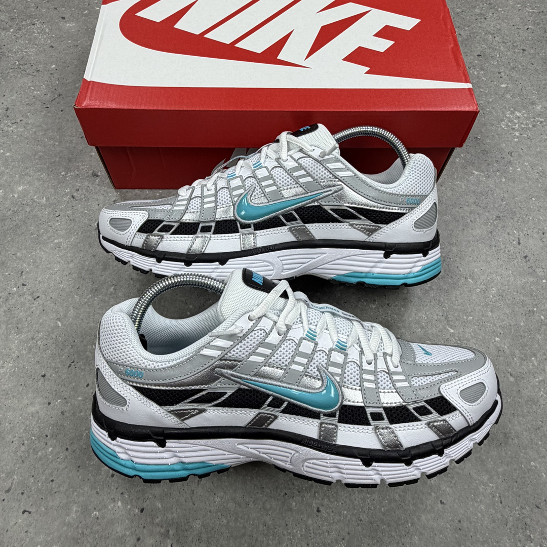 Nike P6000 Metallic Silver Dusty Cactus trainers